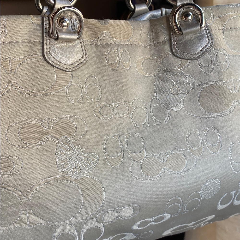 Coach Ashley Butterfly Garden Tote - Picture 6 of 10